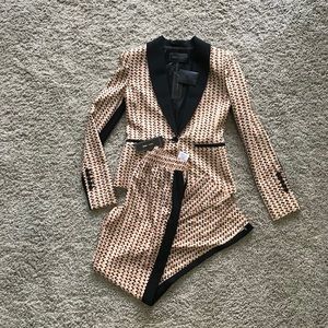 BCBG Clay Ruched-Waist Relaxed Pant